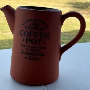 🔵Henry Watson Terracotta Coffee Pot